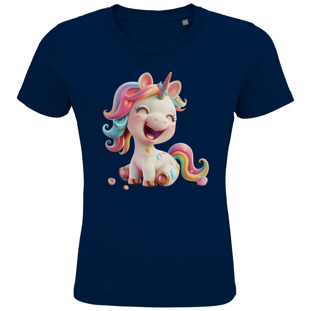 Kids Premium Bio T-Shirt Einhorn_5 - delamira