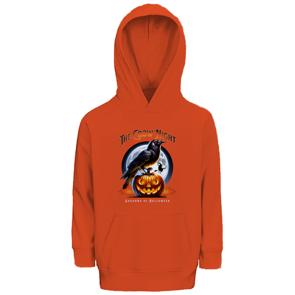 Dieser Kinder Premium Bio Hoodie in Burnt Orange ist perfekt für kleine Halloween-Helden! Mit einem farbenfrohen, leuchtenden Halloween-Motiv und nachhaltiger Baumwoll-Polyester-Mischung sorgt er für maximalen Komfort. Die gemütliche Jersey-Kapuze und die praktische Kängurutasche machen ihn zum idealen Begleiter für Abenteuer von 4 bis 12 Jahren – stylisch und umweltfreundlich zugleich!