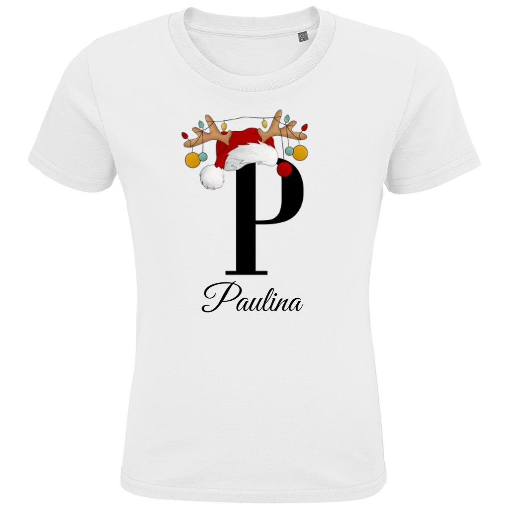 Personalisiertes Mädchen Premium Bio T-Shirt Paulina