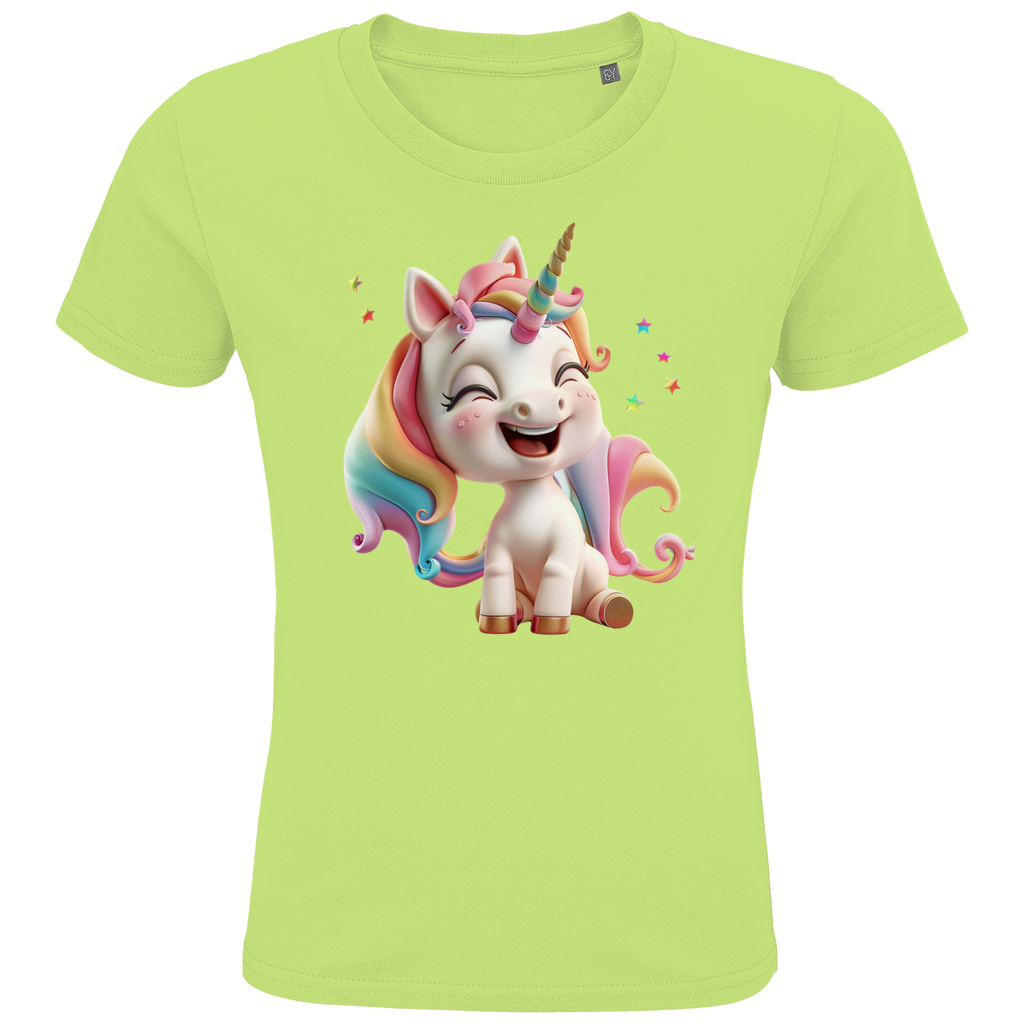 Kids Premium Bio T-Shirt Einhorn_8 - delamira