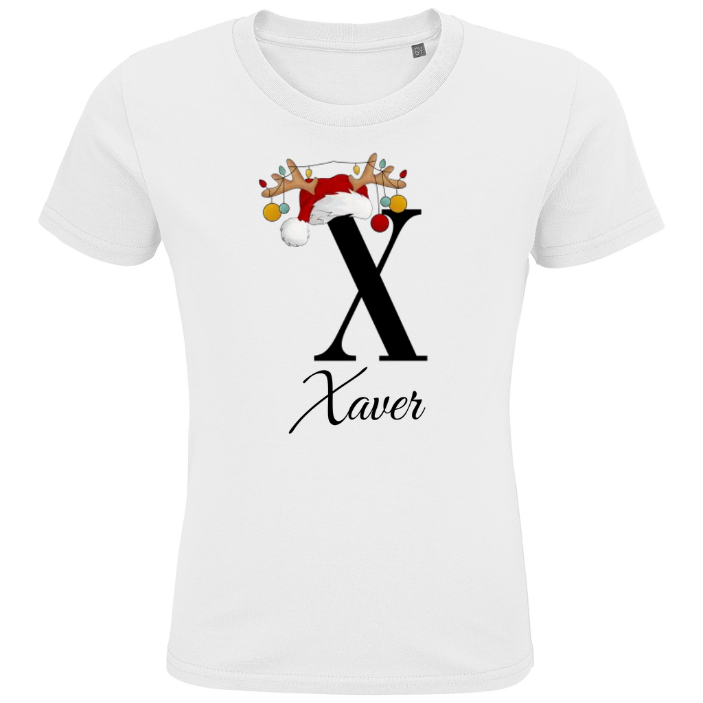 Personalisiertes Jungen Premium Bio T-Shirt Xaver