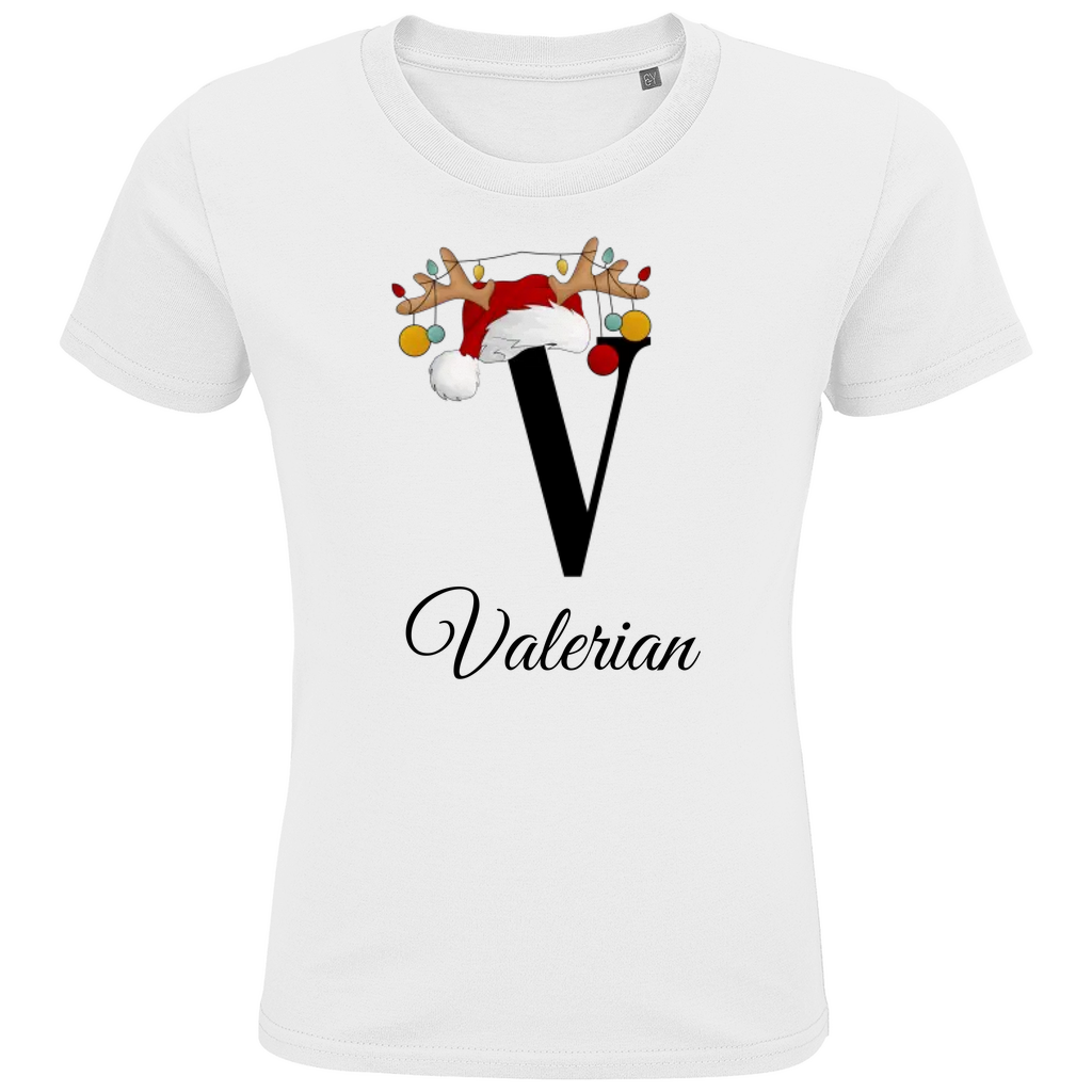 Personalized Boys Premium Organic T-Shirt Valerian