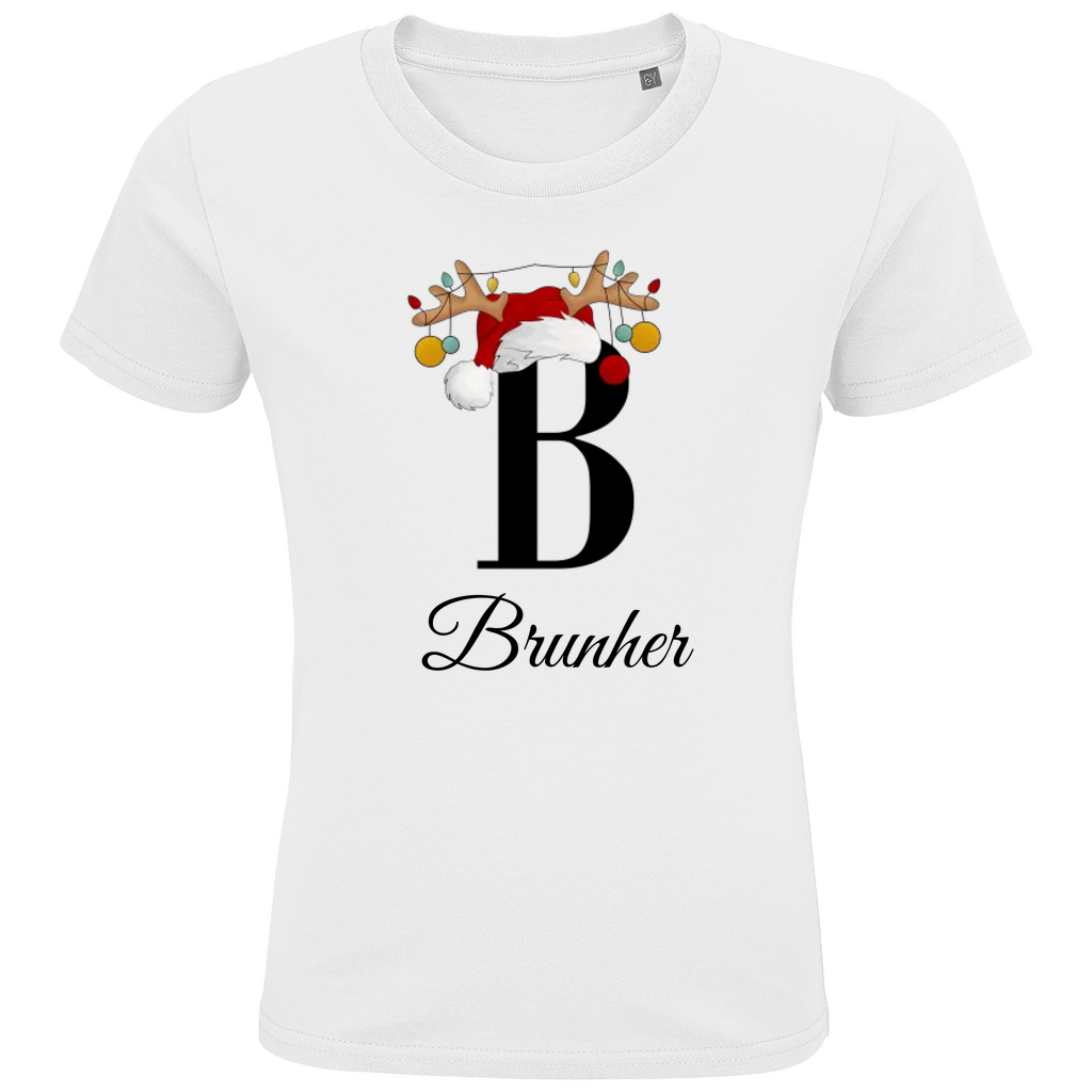 Personalized Boys Premium Organic T-Shirt Brunher