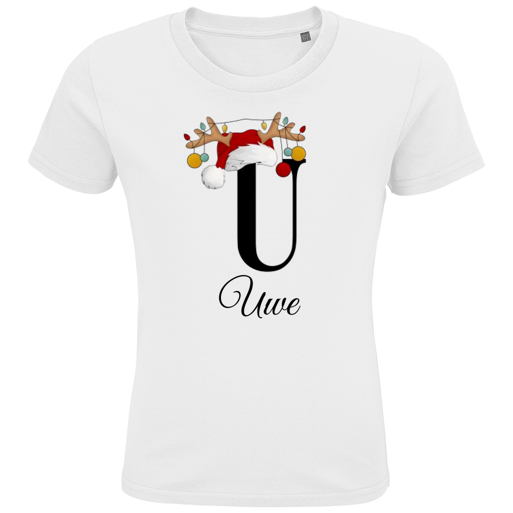 Personalisiertes Jungen Premium Bio T-Shirt Uwe