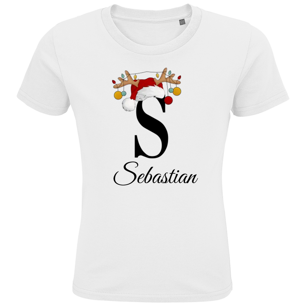 Personalized Boys Premium Organic T-Shirt Sebastian