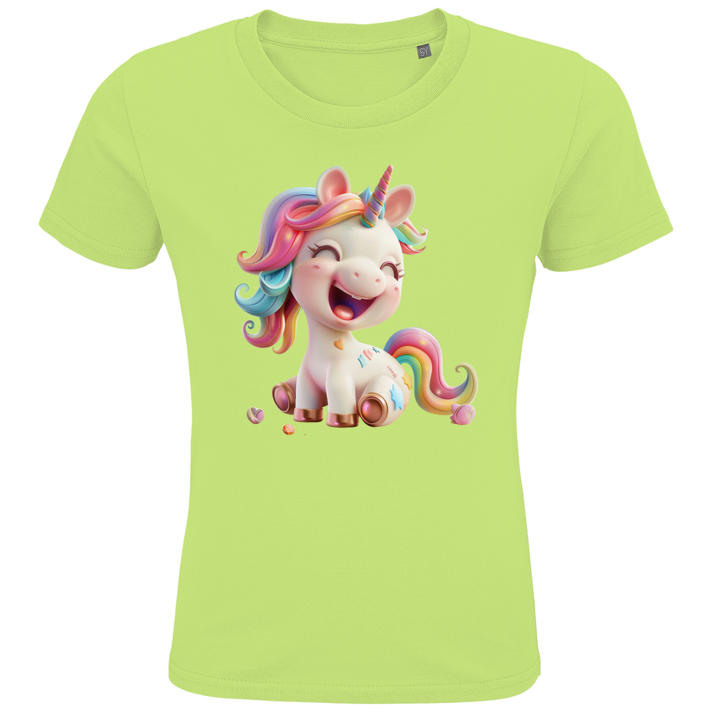 Kids Premium Bio T-Shirt Einhorn_5 - delamira