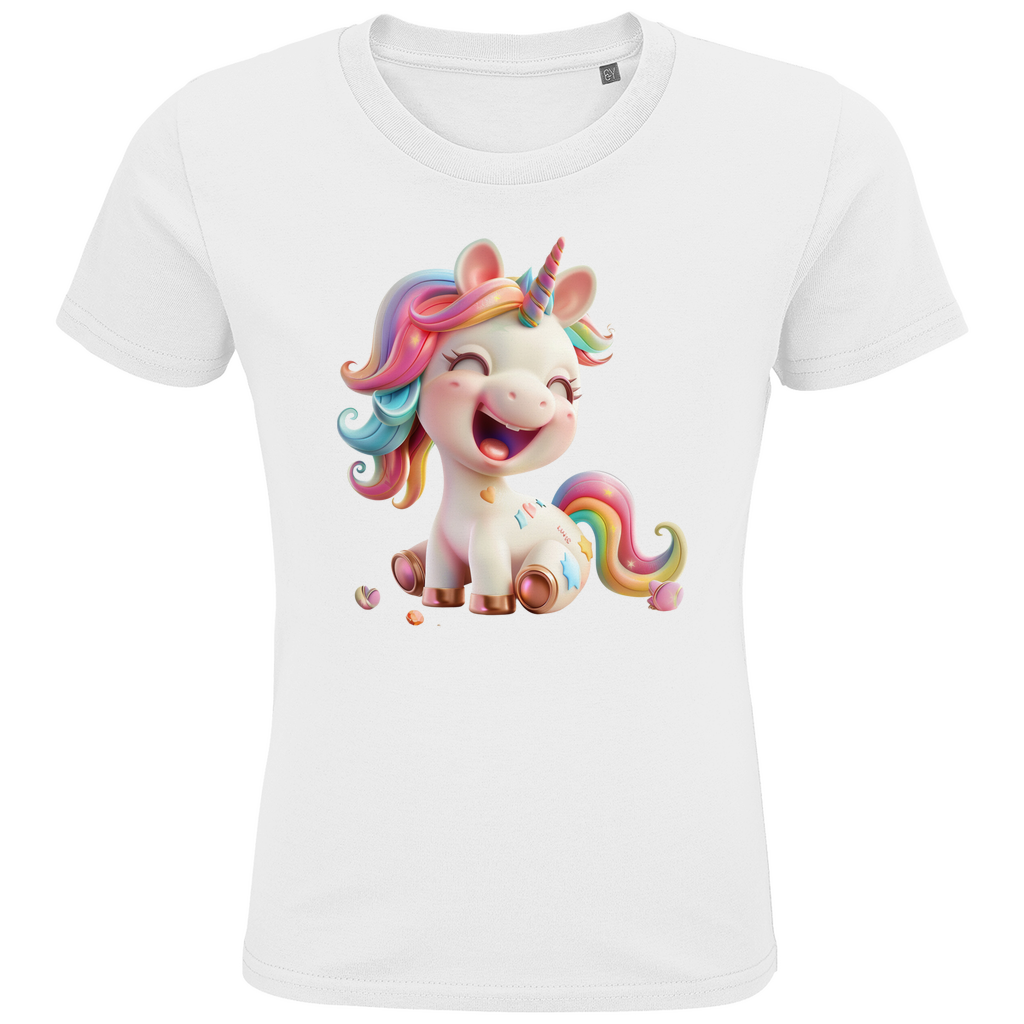 Kids Premium Bio T-Shirt Einhorn_5 - delamira