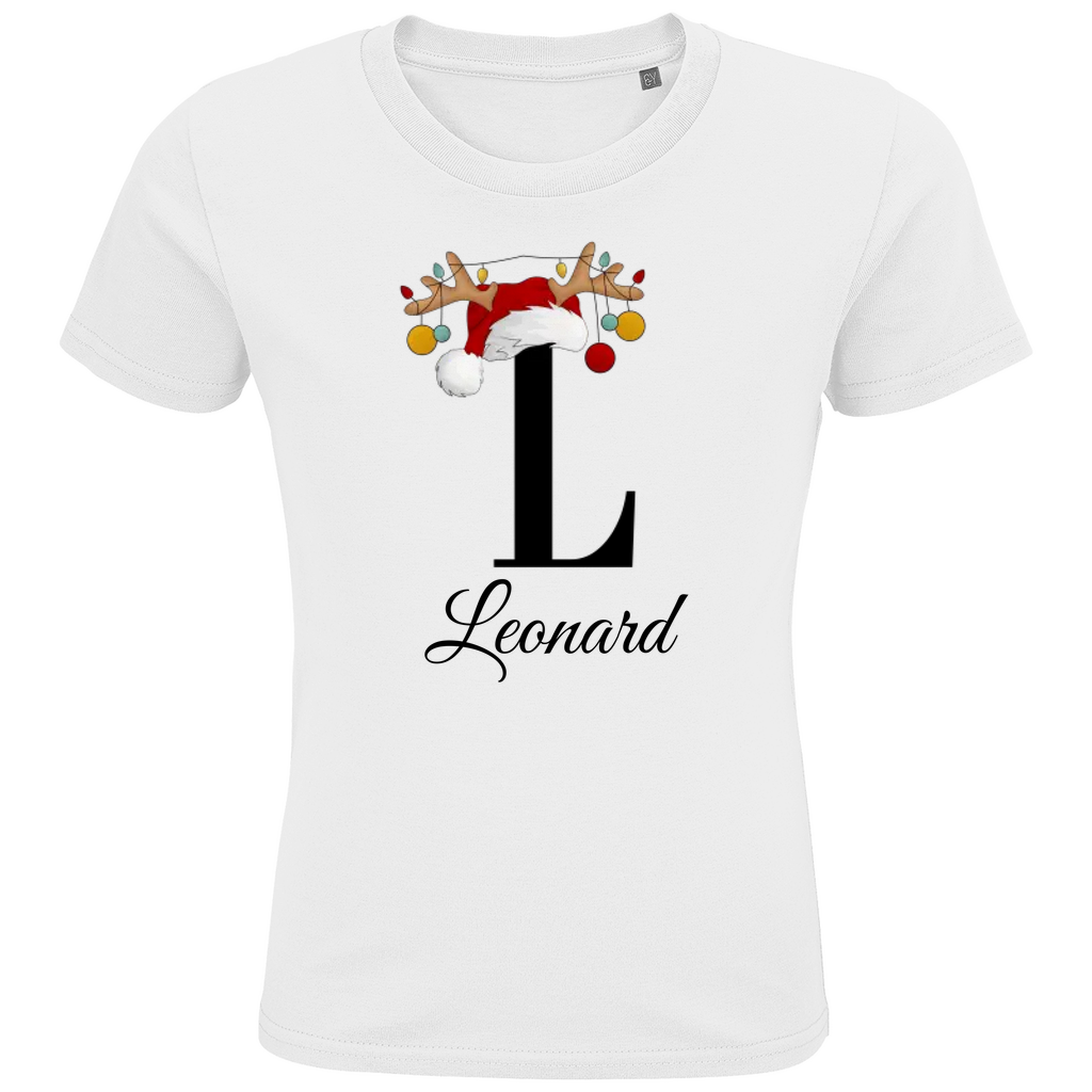 Personalized Boys Premium Organic T-Shirt Leonard