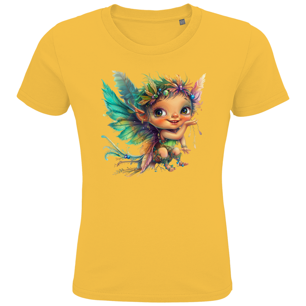 Kids Premium Bio T-Shirt Fee_Regenbogen_3 - delamira