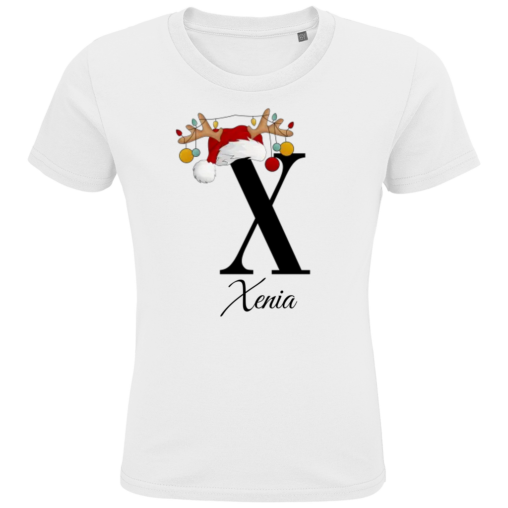 Personalisiertes Mädchen Premium Bio T-Shirt Xenia