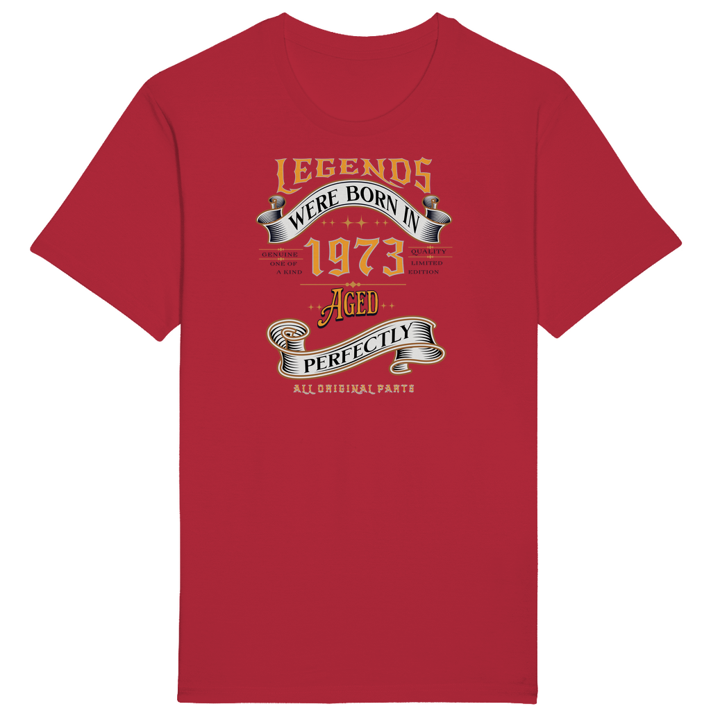 Personalisierte ST/ST Rocker T-Shirt | Geburtstag - Legende 1973 |delamira - delamira