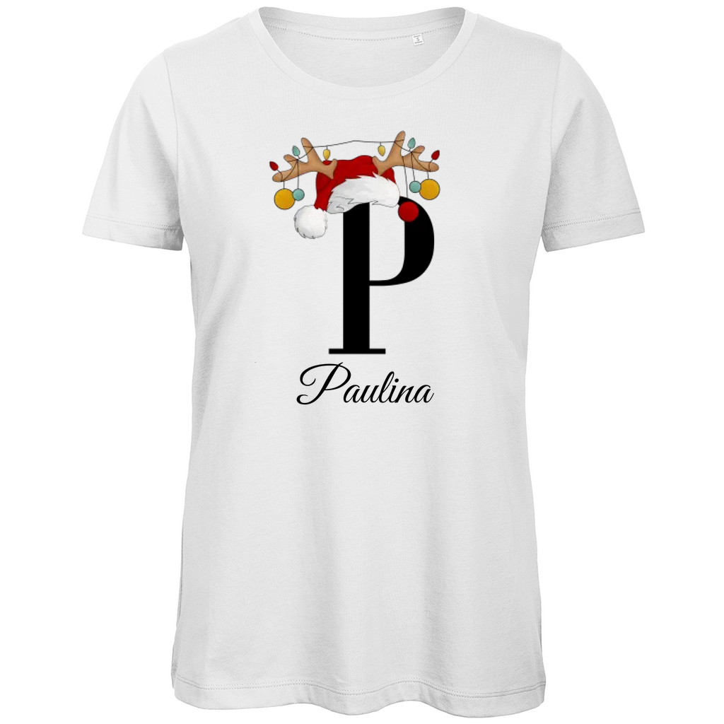 Personalisiertes Damen Premium Bio T-Shirt Paulina