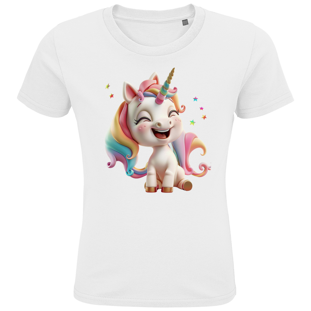 Kids Premium Bio T-Shirt Einhorn_8 - delamira