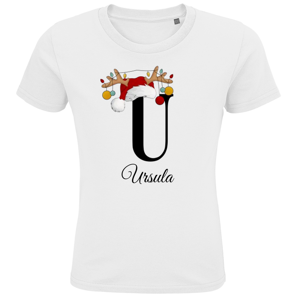 Personalisiertes Mädchen Premium Bio T-Shirt Ursula - delamira