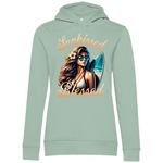 Damen Premium Bio Hoodie mit Sunkissed-Design, erhältlich in vielen Farben, aus nachhaltiger Baumwolle, bequem und stilvoll – Delamira.