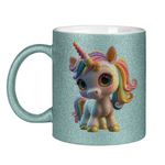 Glitzertasse Einhorn_10 - delamira