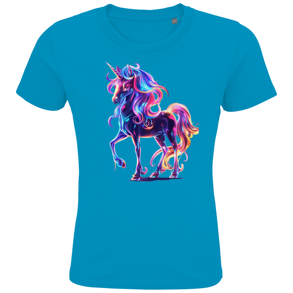 Kids Premium Bio T-Shirt Einhorn_1 - delamira