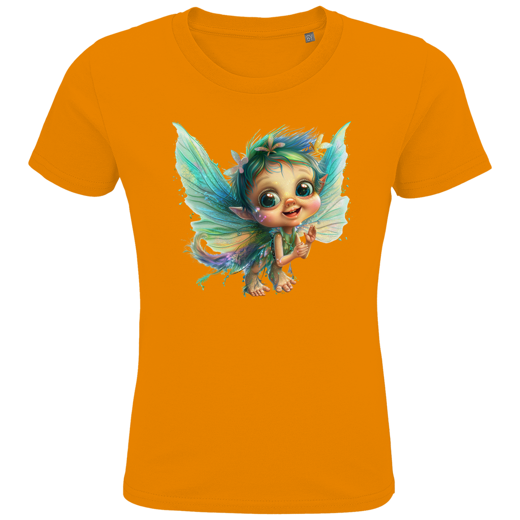 Kids Premium Bio T-Shirt Fee_Regenbogen_1 - delamira