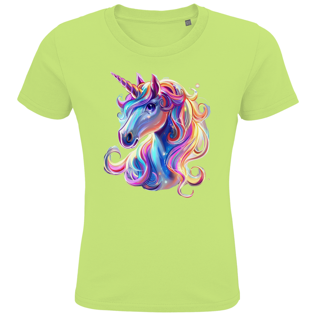 Kids Premium Bio T-Shirt Einhorn_3 - delamira