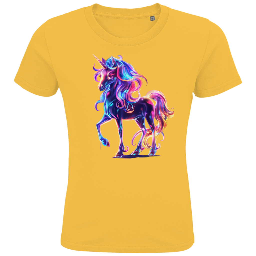 Kids Premium Bio T-Shirt Einhorn_1 - delamira