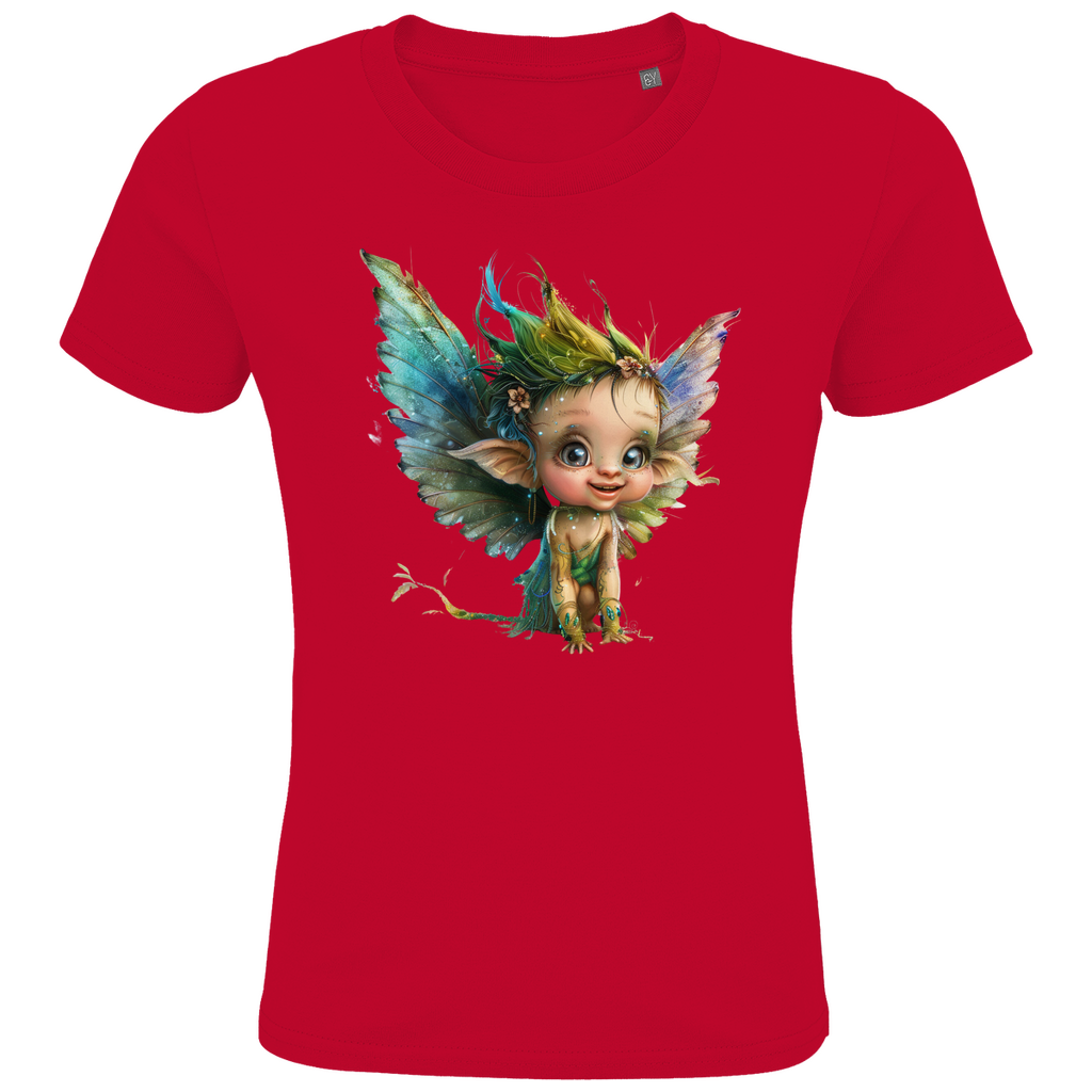 Kids Premium Bio T-Shirt Fee_Regenbogen_6 - delamira