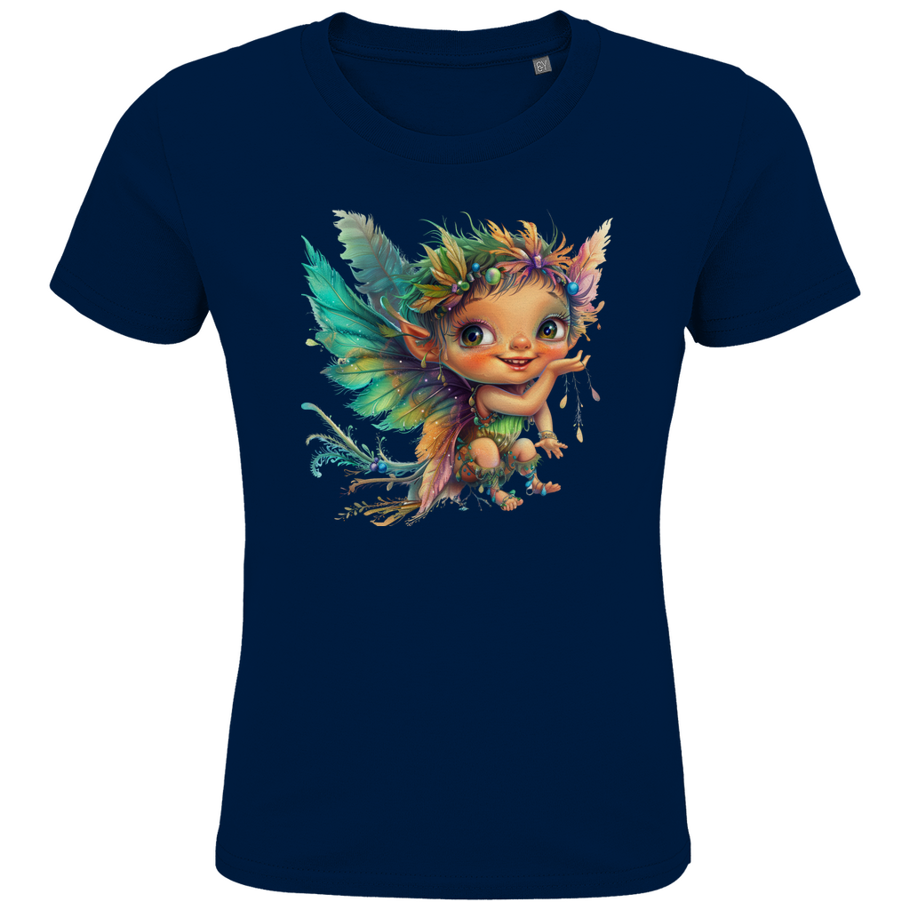 Kids Premium Bio T-Shirt Fee_Regenbogen_3 - delamira