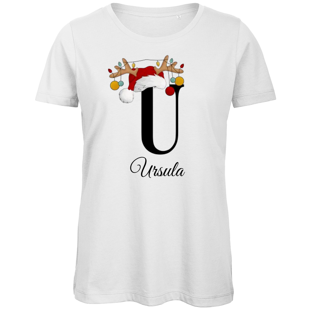 Personalisiertes Damen Premium Bio T-Shirt Ursula