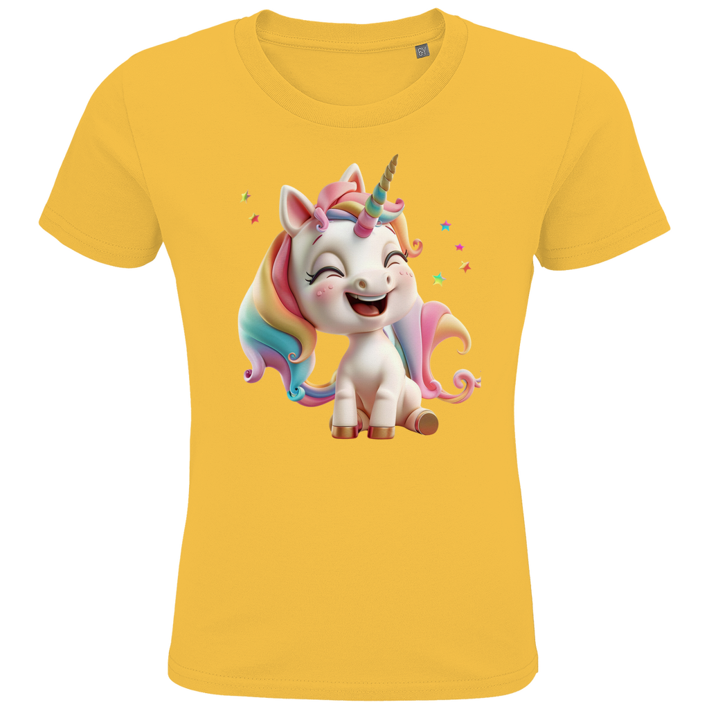 Kids Premium Bio T-Shirt Einhorn_8 - delamira