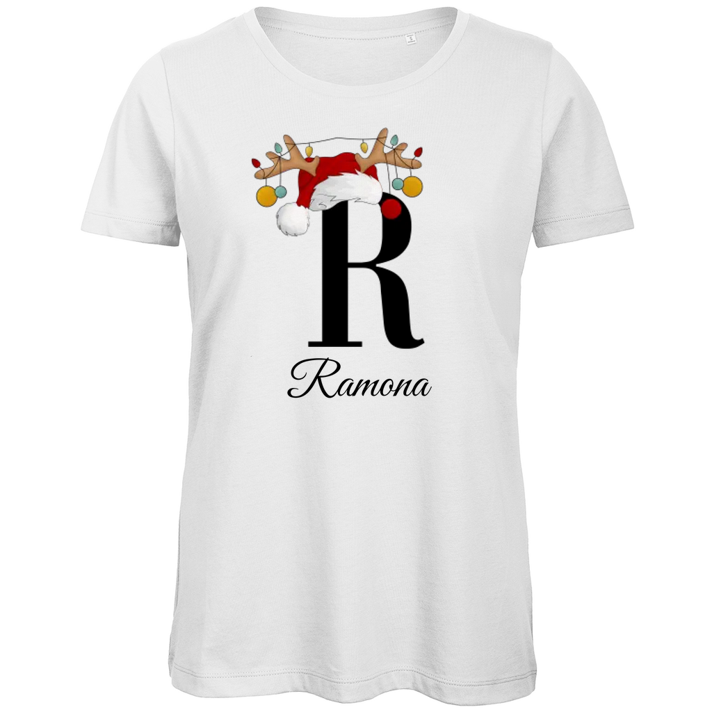 Personalisiertes Damen Premium Bio T-Shirt Ramona