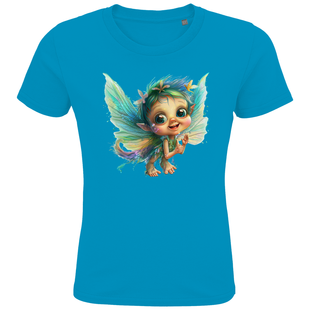 Kids Premium Bio T-Shirt Fee_Regenbogen_1 - delamira