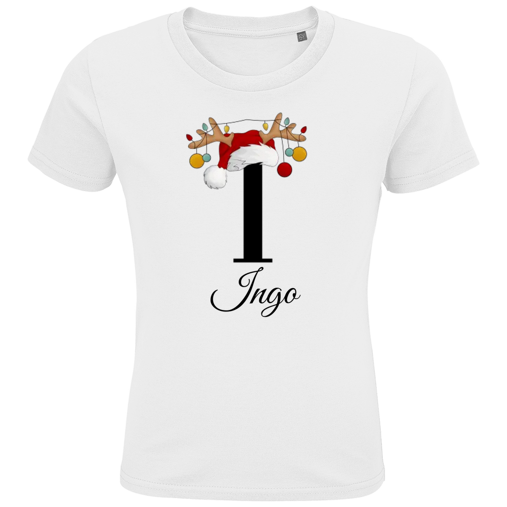 Personalisiertes Jungen Premium Bio T-Shirt Ingo