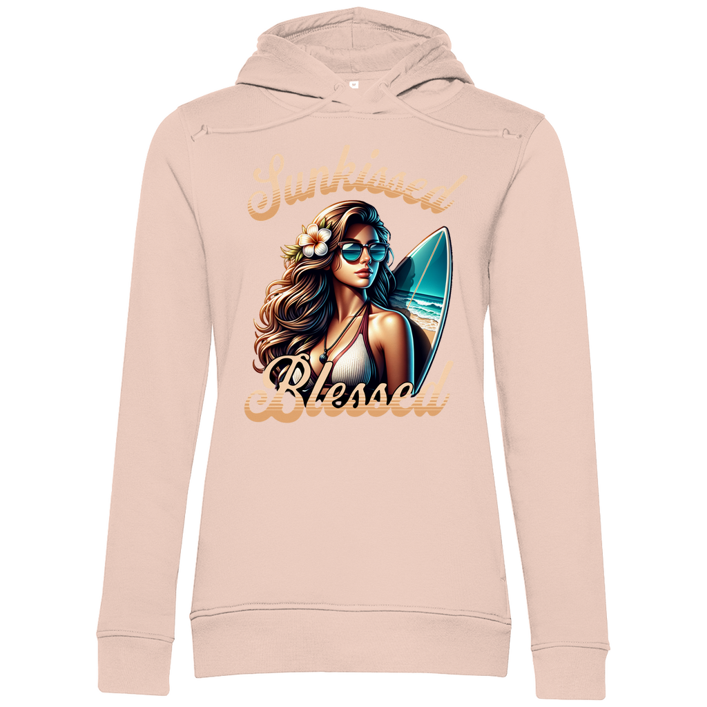 Damen Premium Bio Hoodie mit Sunkissed-Design, erhältlich in vielen Farben, aus nachhaltiger Baumwolle, bequem und stilvoll – Delamira.