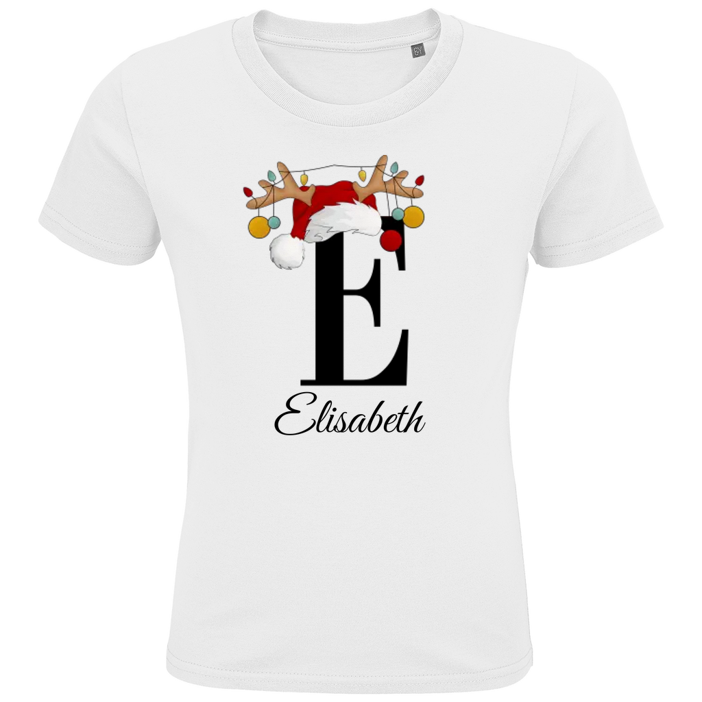 Personalisiertes Mädchen Premium Bio T-Shirt Elisabeth Printegy