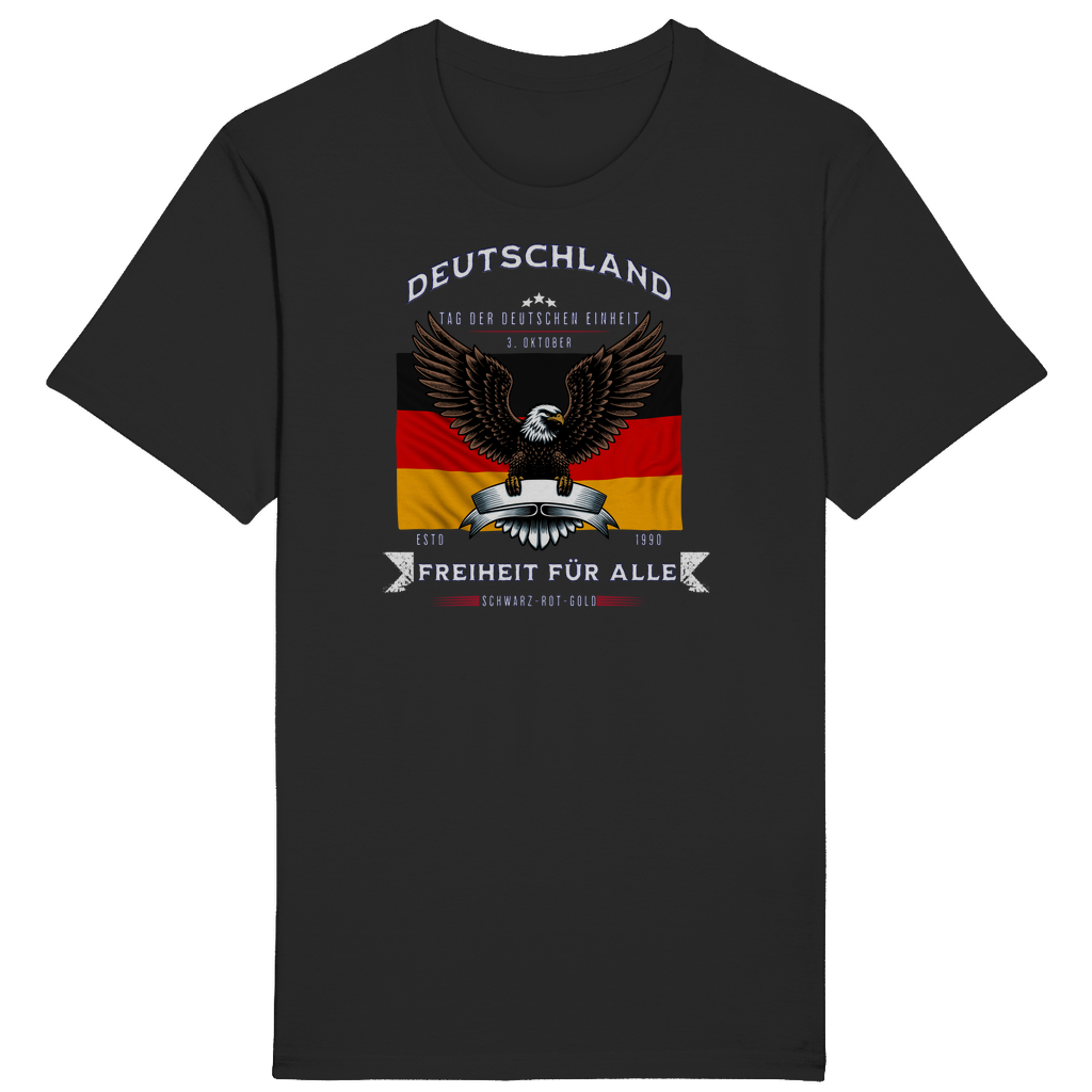 Deutschland - Freiheit für alle - Farbe Schwarz