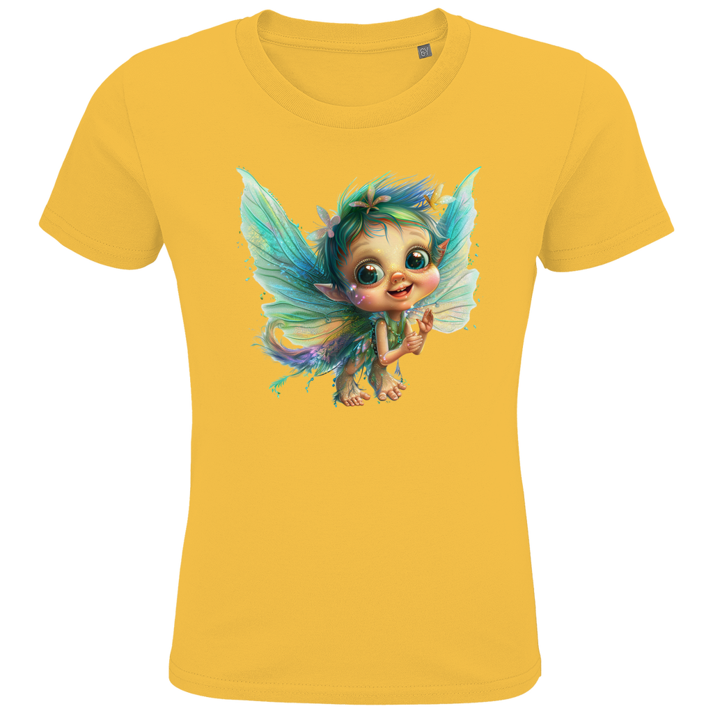 Kids Premium Bio T-Shirt Fee_Regenbogen_1 - delamira