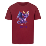 Personalisiertes Kinder Premium Bio T-Shirt Drache David - delamira