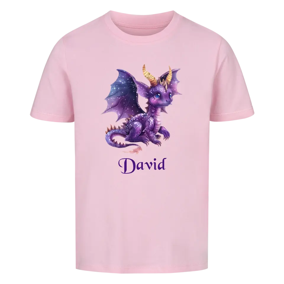 Personalisiertes Kinder Premium Bio T-Shirt Drache David - delamira