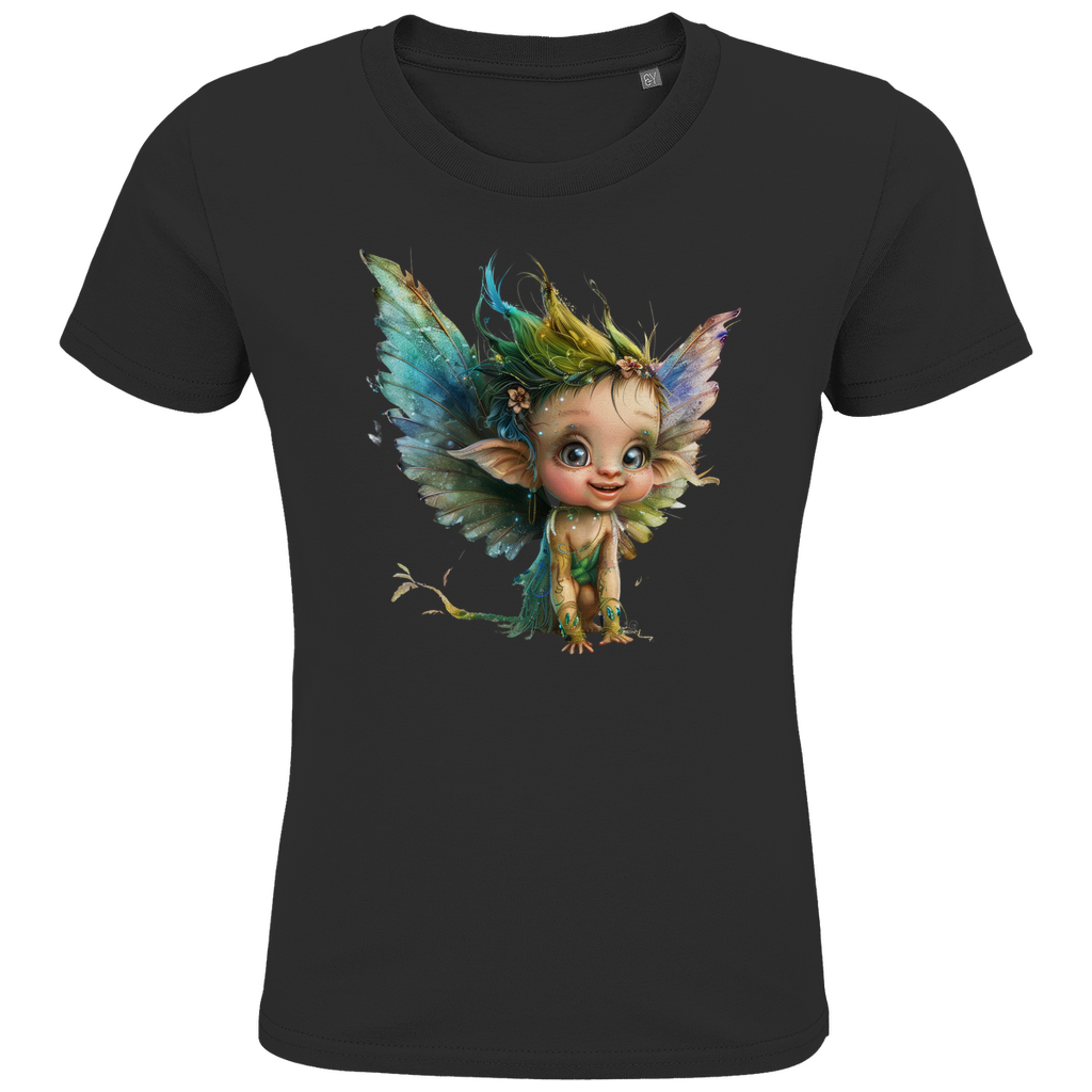 Kids Premium Bio T-Shirt Fee_Regenbogen_6 - delamira