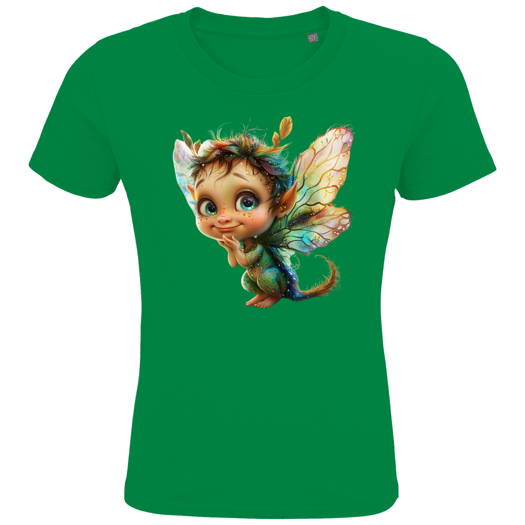 Kids Premium Bio T-Shirt Fee_Regenbogen_5 - delamira