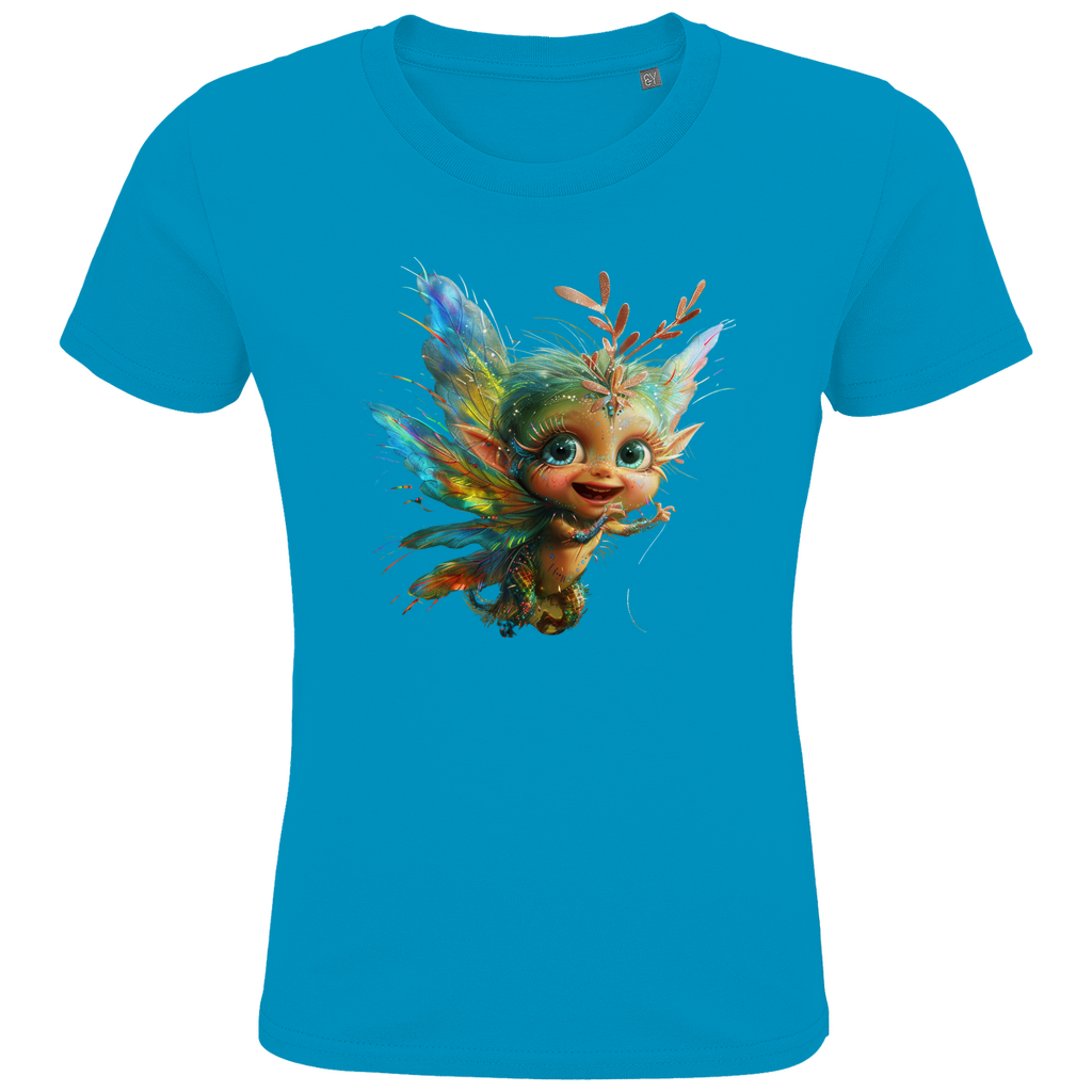 Kids Premium Bio T-Shirt Fee_Regenbogen_4 - delamira