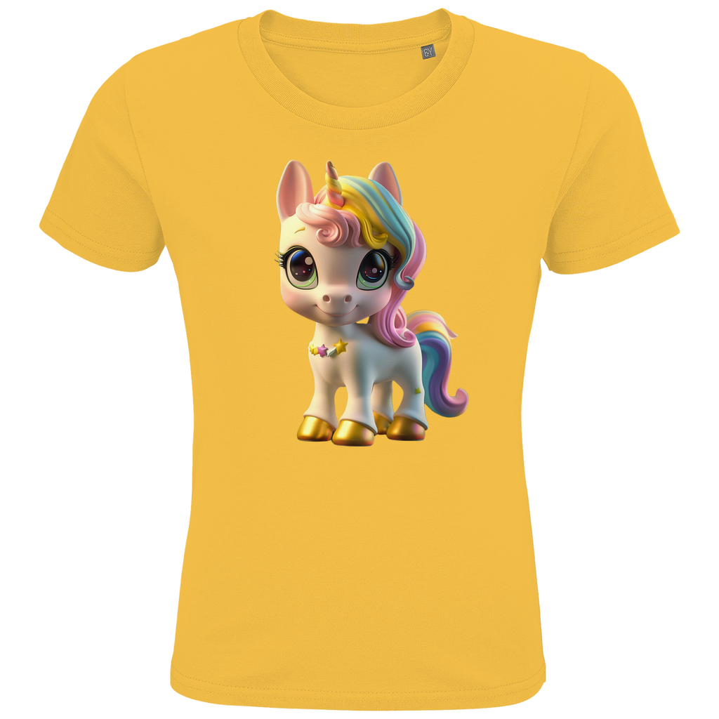 Kids Premium Bio T-Shirt Einhorn_9 - delamira