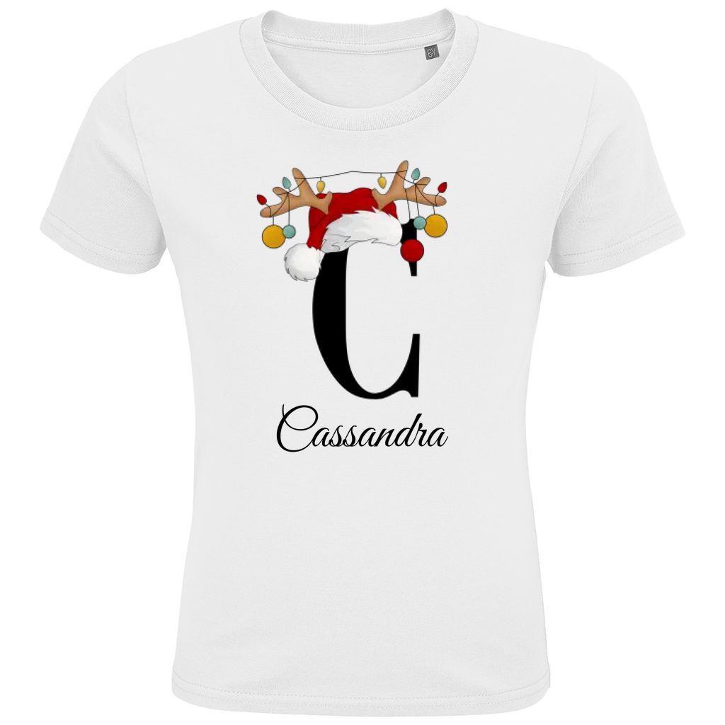 Personalisiertes Mädchen Premium Bio T-Shirt Cassandra Printegy