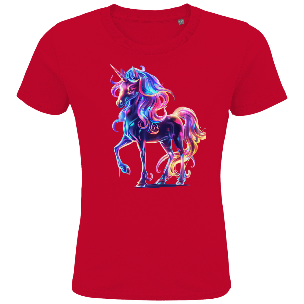 Kids Premium Bio T-Shirt Einhorn_1 - delamira