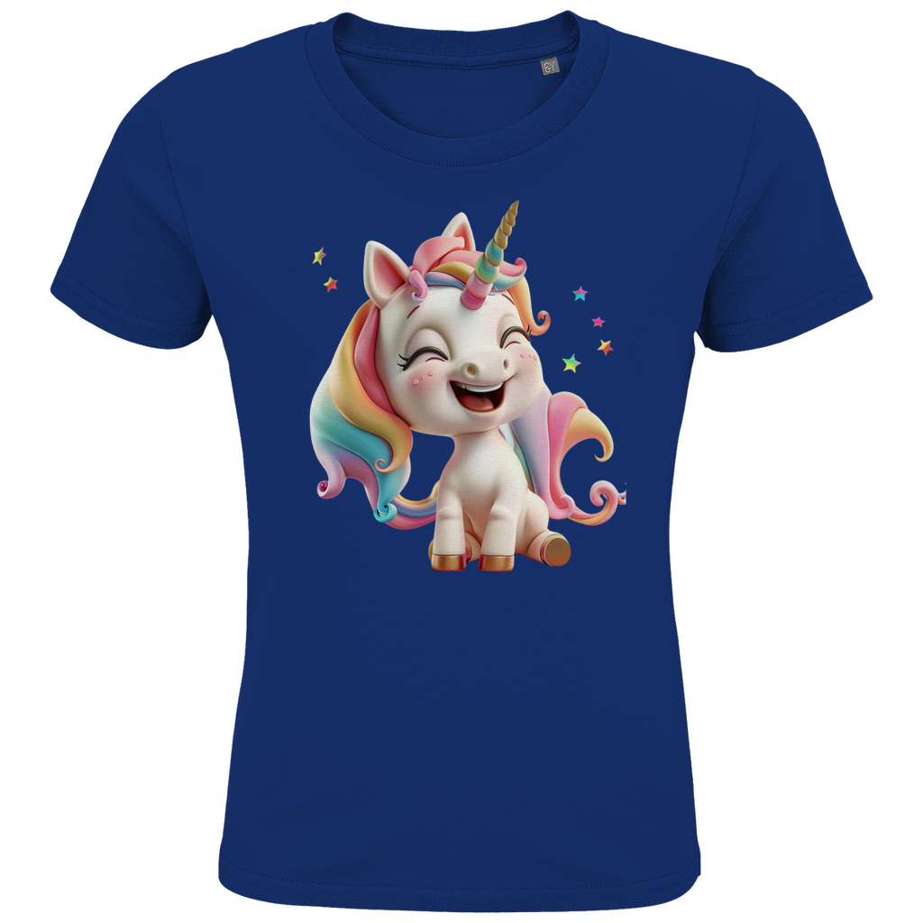 Kids Premium Bio T-Shirt Einhorn_8 - delamira