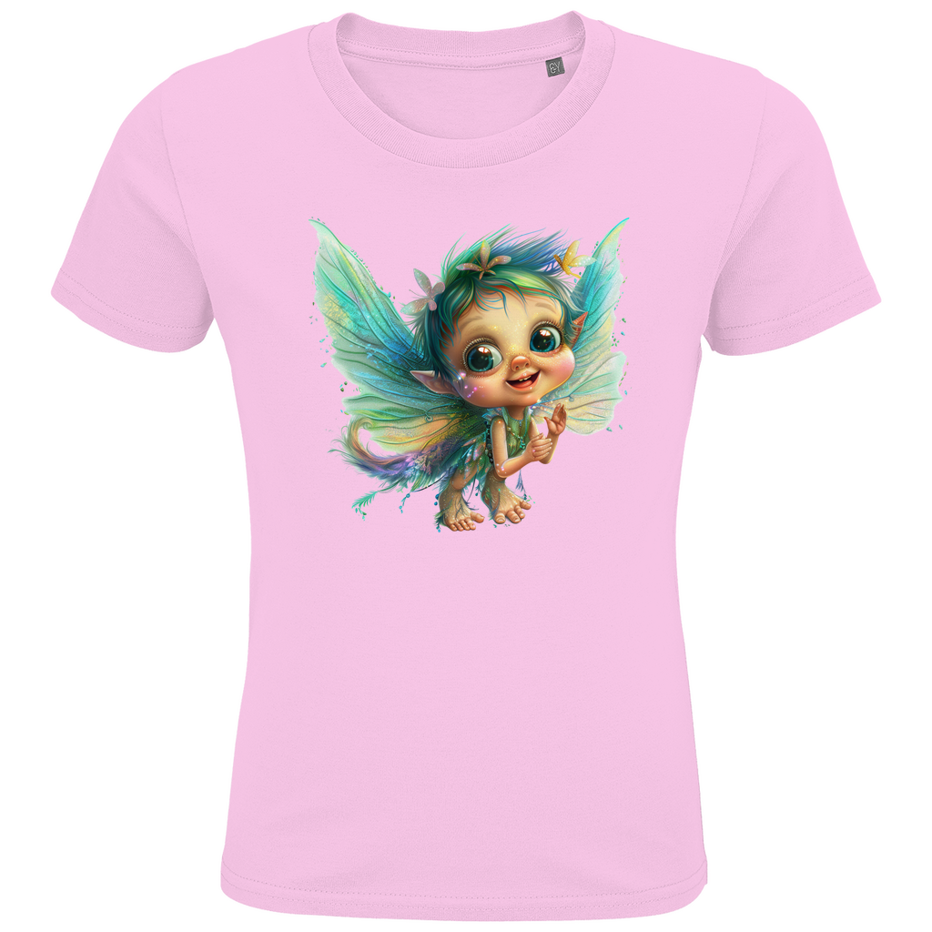 Kids Premium Bio T-Shirt Fee_Regenbogen_1 - delamira