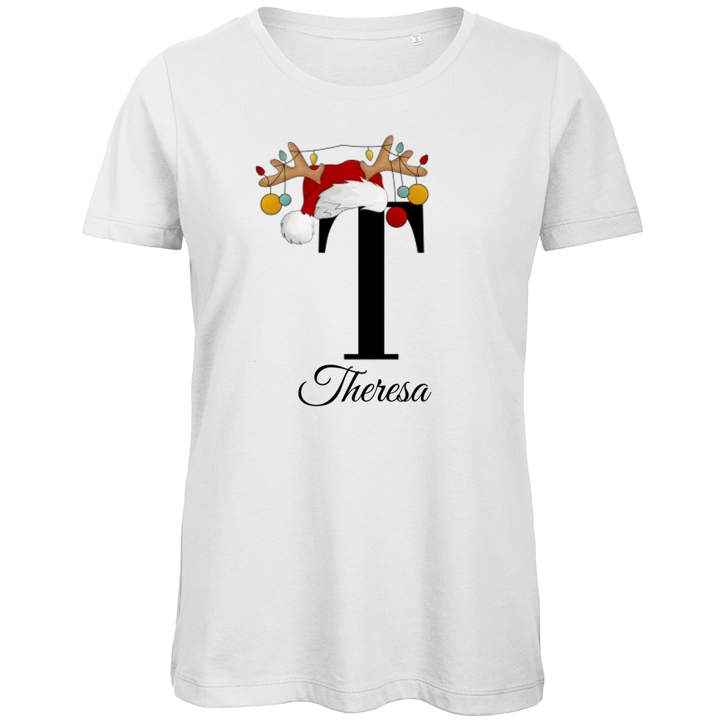 Personalisiertes Damen Premium Bio T-Shirt Theresa