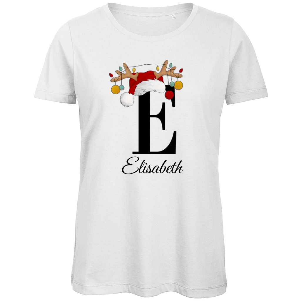 Personalisiertes Damen Premium Bio T-Shirt Elisabeth