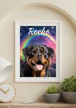 Digital - Personalisiert - Hunde Regenbogenbrücke - delamira
