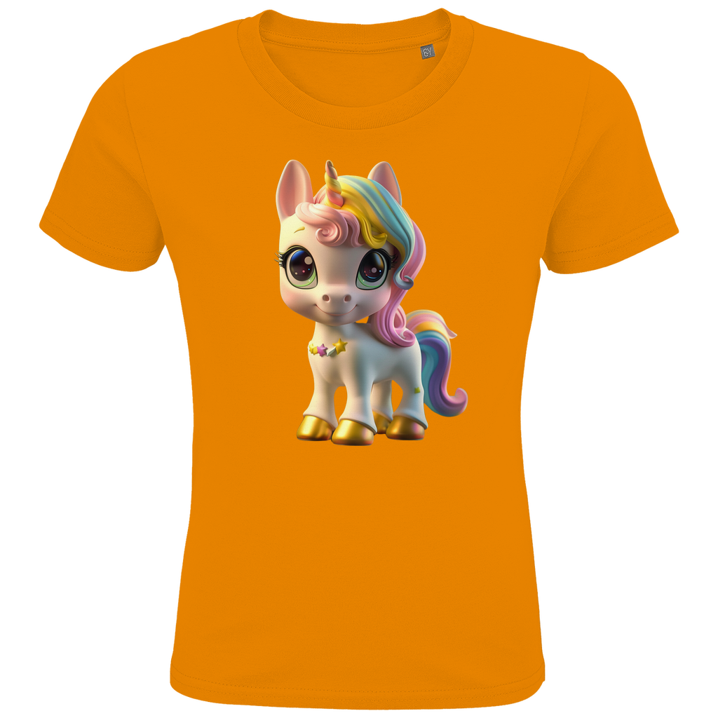 Kids Premium Bio T-Shirt Einhorn_9 - delamira