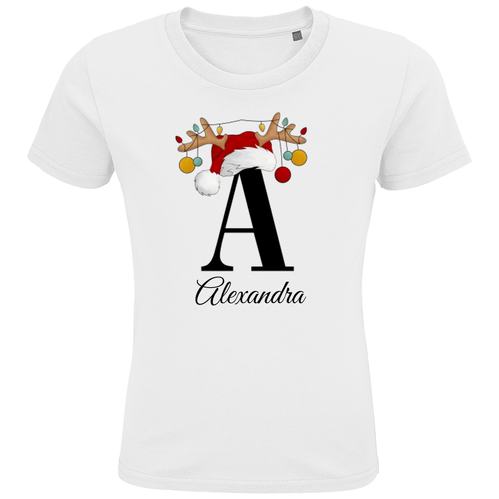 Personalisiertes Mädchen Premium Bio T-Shirt Alexandra Printegy